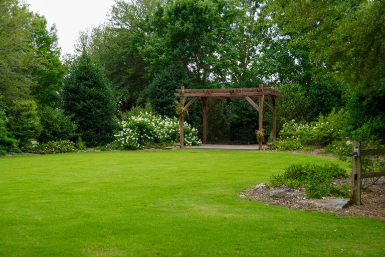 wedding lawn and pergola